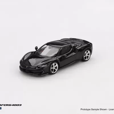 BBR FERRARI 296 GTB NERO DAYTONA BBRFER64003