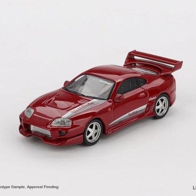 MINI GT TOYOTA SUPRA MK4 (A80) VEILSIDE COMBAT V-I RED 1994 MGT01094-L
