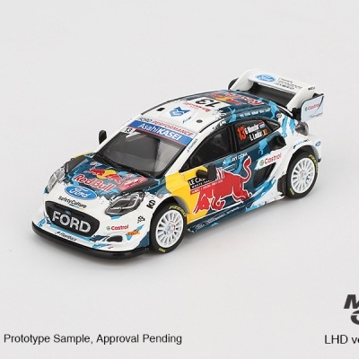 MINI GT FORD PUMA RALLY1 #13 M-SPORT FORD WRT 2024 RALLY MONTE CARLO  MGT00974-L