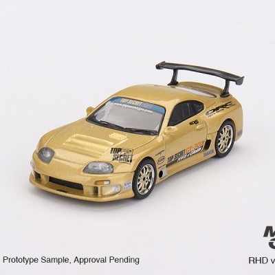 MINI GT TOYOTA SUPRA (A80) TOP SECRET GT-300 TOP SECRET GOLD MGT00961-R