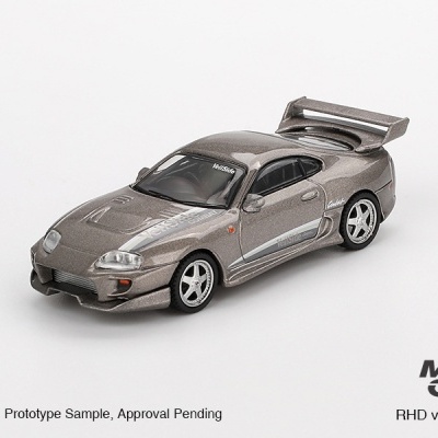 MINI GT TOYOTA SUPRA VEILSIDE COMBAT V-II COMBAT GREY MGT00978-L