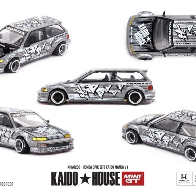 MINI GT HONDA CIVIC (EF) KAIDO MANGA V1 1987 KHMG260