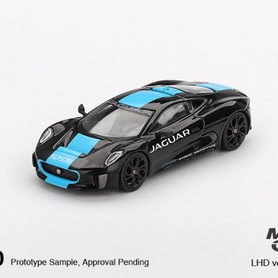 MINI GT JAGUAR C-X75 BLACK MGT01070-L