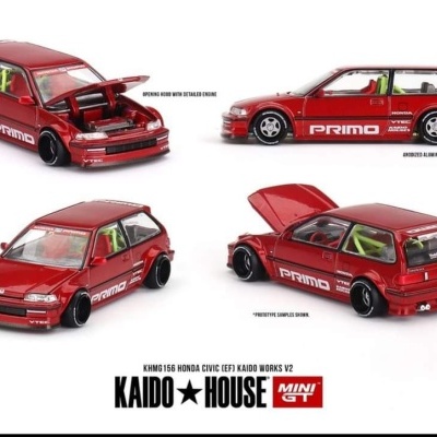 MINI GT HONDA CIVIC (EF) KAIDO WORKS V2 KHMG156