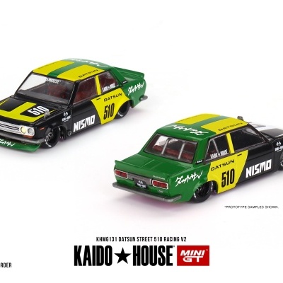 MINI GT DATSUN STREET 510 RACING V2 KHMG131