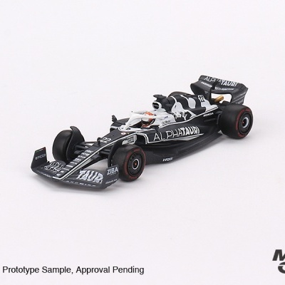 MINI GT ALPHATAURI AT03 #22 YUKI TSUNODA 2022 ABU DHABI GRAND PRIX MGT00521-L