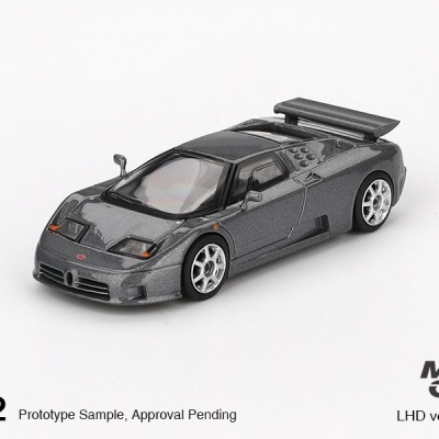 MINI GT BUGATTI EB110 SUPER SPORT GRIGIO SCURO MGT01002-L