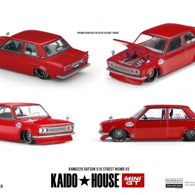 MINI GT DATSUN 510 STREET NISMO V3 KHMG229