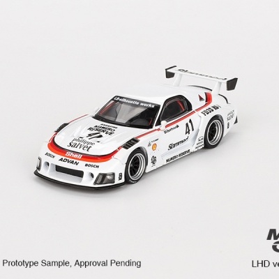 MINI GT MAZDA RX-7 LB-SUPER SILHOUETTE #41 NUMERO RESERVE MGT00773-R