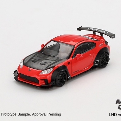 MINI GT TOYOTA GR86 LB?NATION RED MGT00885-L