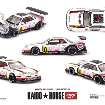 MINI GT NISSAN SILVIA S13-R CIRCUIT SPEC V1 KHMG251