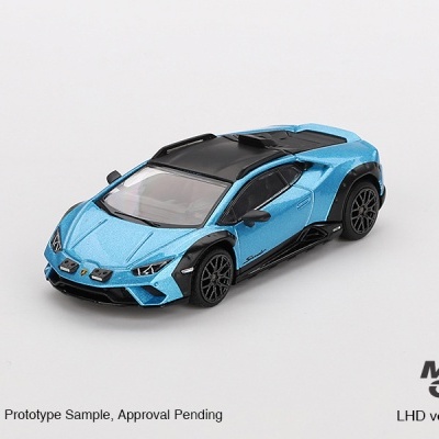 MINI GT LAMBORGHINI HURACÁN STERRATO BLU AEGIR MGT00807-L