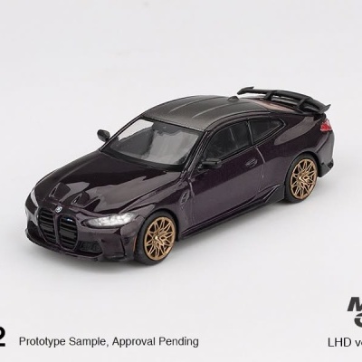 MINI GT BMW M4 (G82) PERFORMANCE DAYTONA VIOLET 2021 MGT01112-L