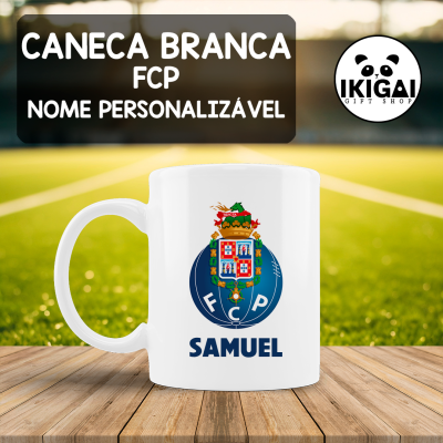 Caneca Branca Personalizada - FCP