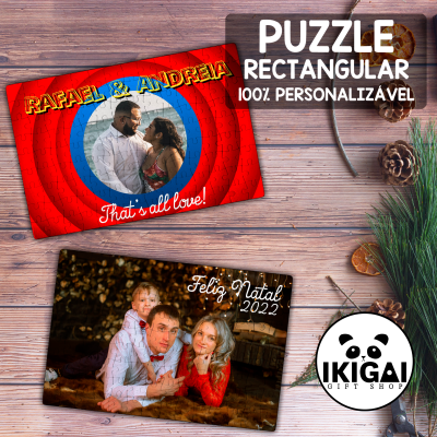 Puzzle Rectangular Personalizado
