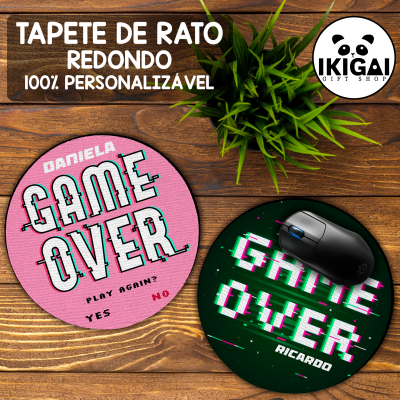 Tapete de Rato Redondo Personalizado