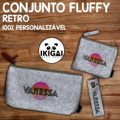 Conjunto Fluffy Personalizado - Retro