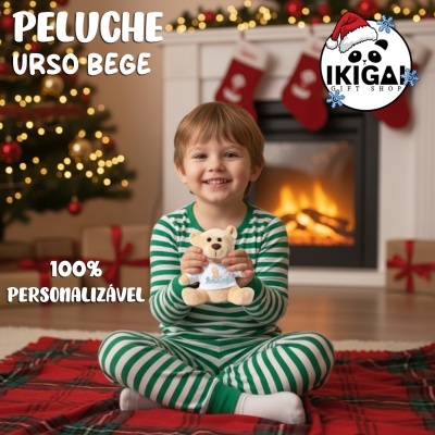 Peluche Urso Bege