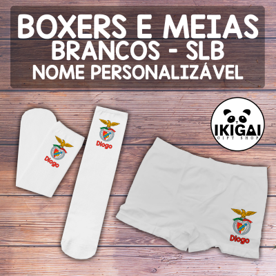 Boxers e Meias - SLB