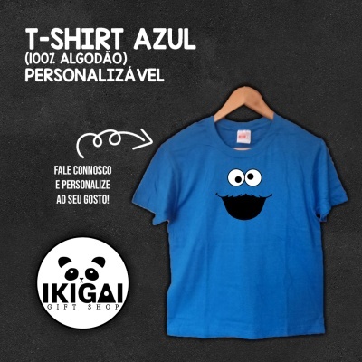 T-Shirt Azul Personalizada