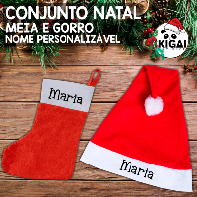 Conjunto Natal Personalizado