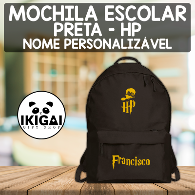 Mochila Escolar Preta - HP