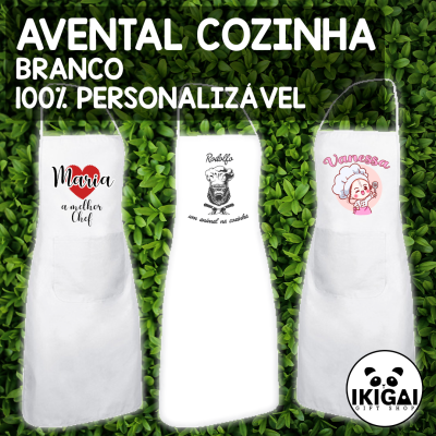 Avental Cozinha - Branco