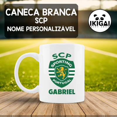 Caneca Branca Personalizada - SCP