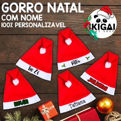 Gorro Natal Personalizado