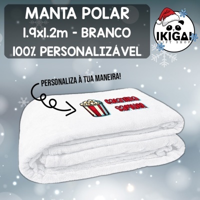 Manta Polar - Branco