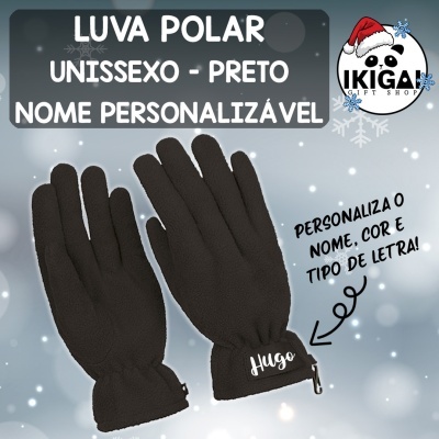 Luvas Polar - Preto
