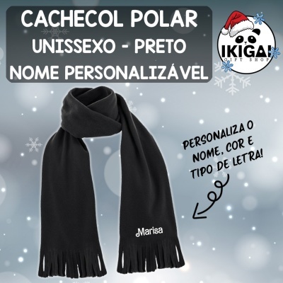 Cachecol Polar - Preto