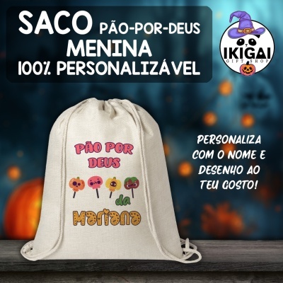 Saco Pão-por-Deus - Menina
