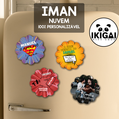 Íman Nuvem Personalizado
