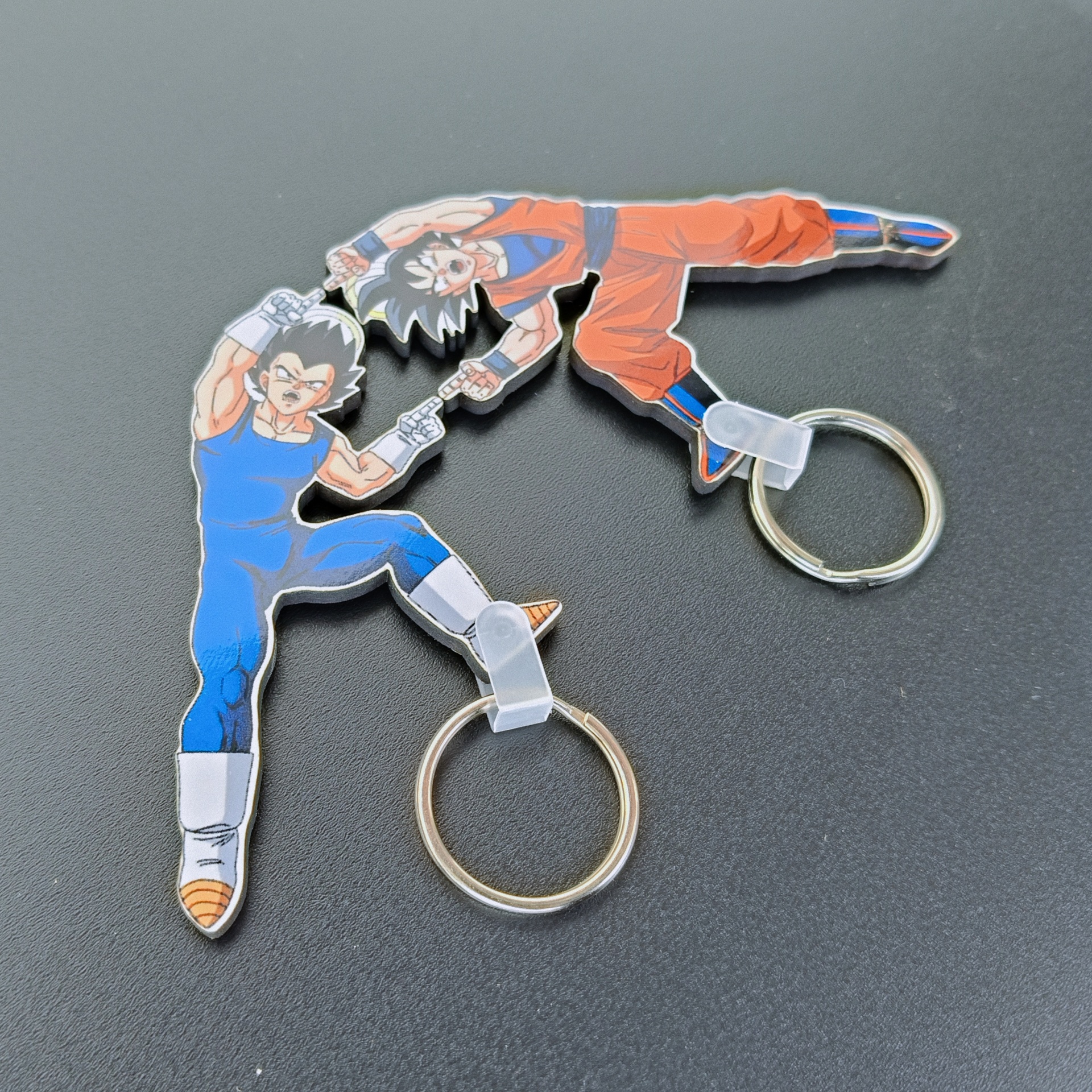 Porta-chaves Goku e Vegeta Porta-chaves Goku e Vegeta