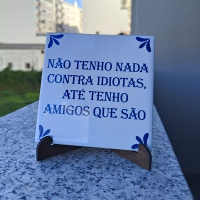 Azulejo com Fotografia ou frase personalizado