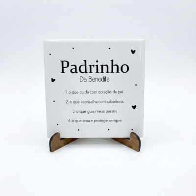 Azulejo Padrinho/Madrinha