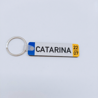 Porta-chaves mdf Matrícula