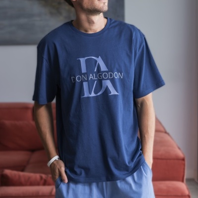 PIJAMA HOMEM MANGA CURTA E CALÇÃO