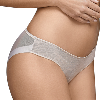 Biquini com acabamento de corte a laser