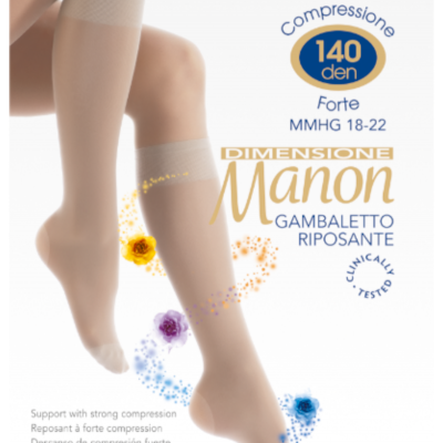 Minimeia de compressão140Den, com dedos livres (sem dedos), testada clinicamente