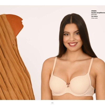 Soutien acolchoado com aro