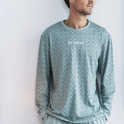 PIJAMA HOMEM MANGA COMPRIDA E CALÇA