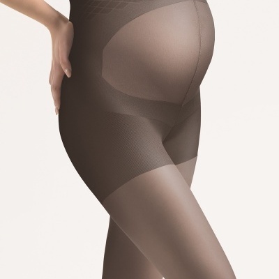 Collant de 40den de compressão para grávidas