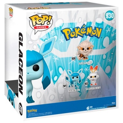 Figura POP #930 Pokemon Glaceon 25cm