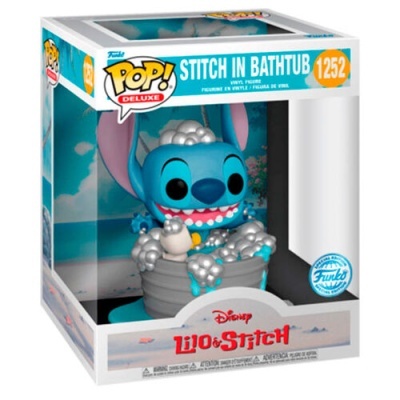 Figura POP #1252 Deluxe Disney Lilo & Stitch - Stitch in Bathtub Exclusive