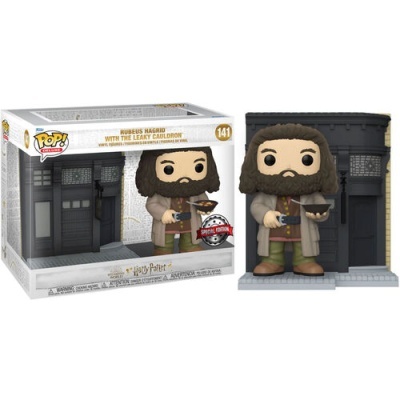 Figura POP #141 Harry Potter Diagon Alley Rubeus Hagrid The Leaky Cauldron Exclusive
