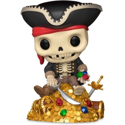 Figura POP Deluxe Pirates of Caribbean  Skeleton Treasure Exclusivo