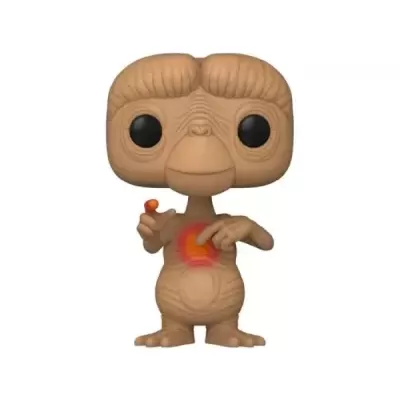 Funko POP! #1258 40th -E.T. w/heart (Glow-in-the-Dark) (exc) - E.T.