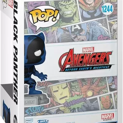 Funko POP! #1244 Marvel Avengers Beyond Earth's Mightiest Black Panthe exc